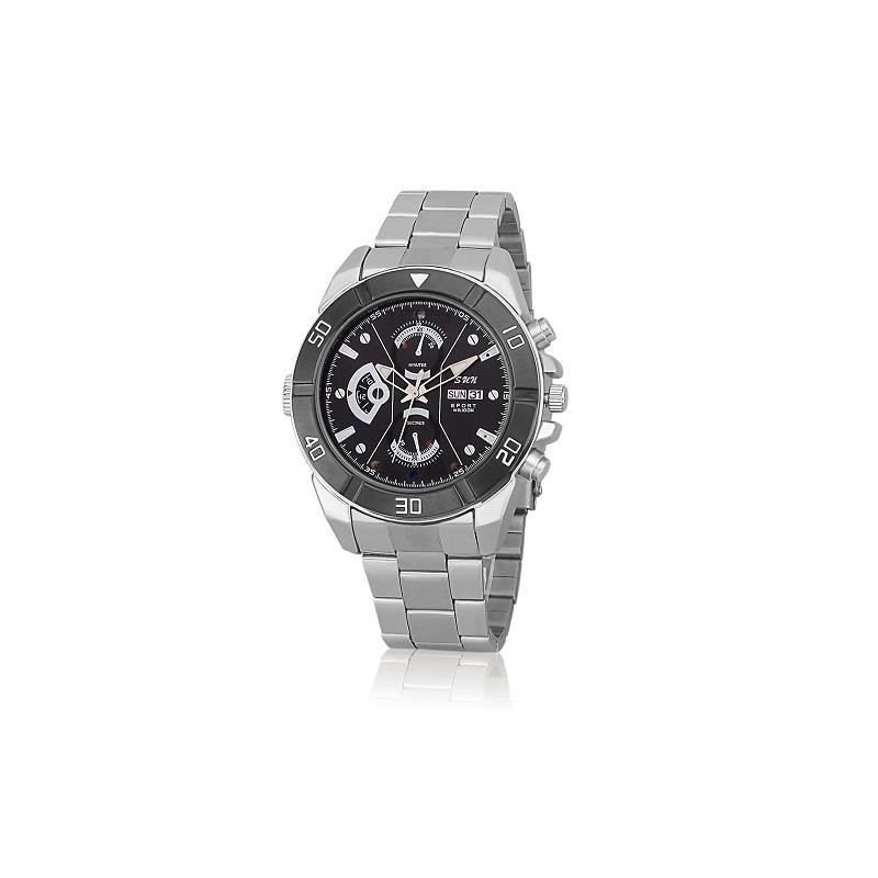 Montre en Métal avec Caméra Full HD, Vision Nocturne et Micro Intégré