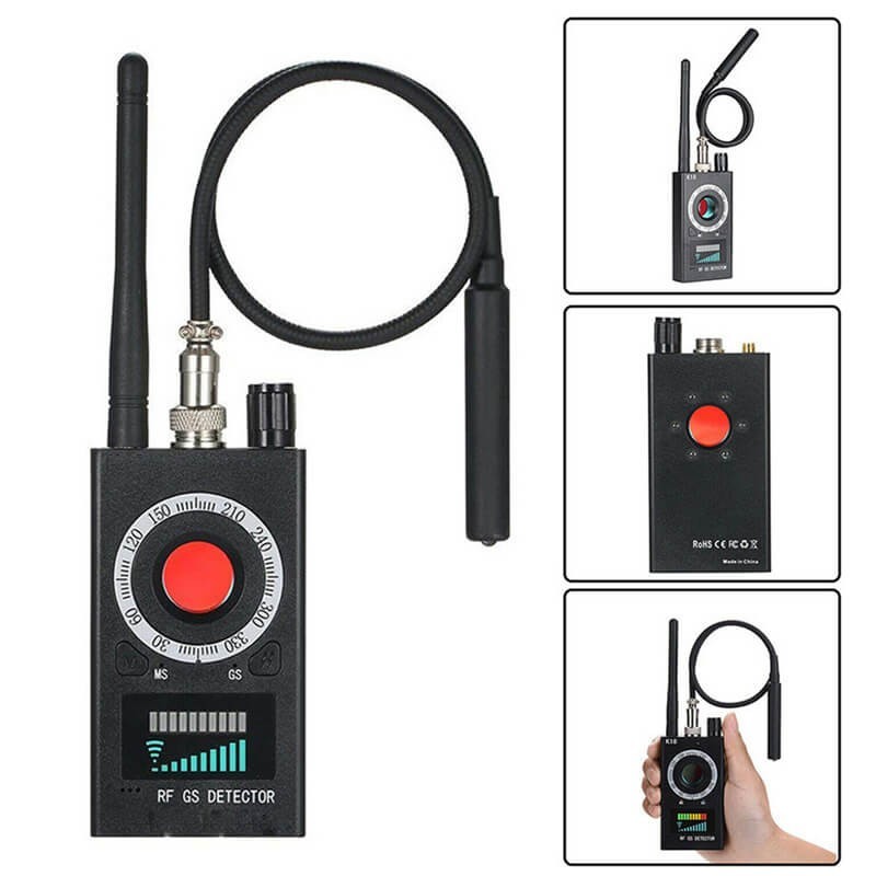 Détecteur de caméra / traceur gps,gsm / espion avancé