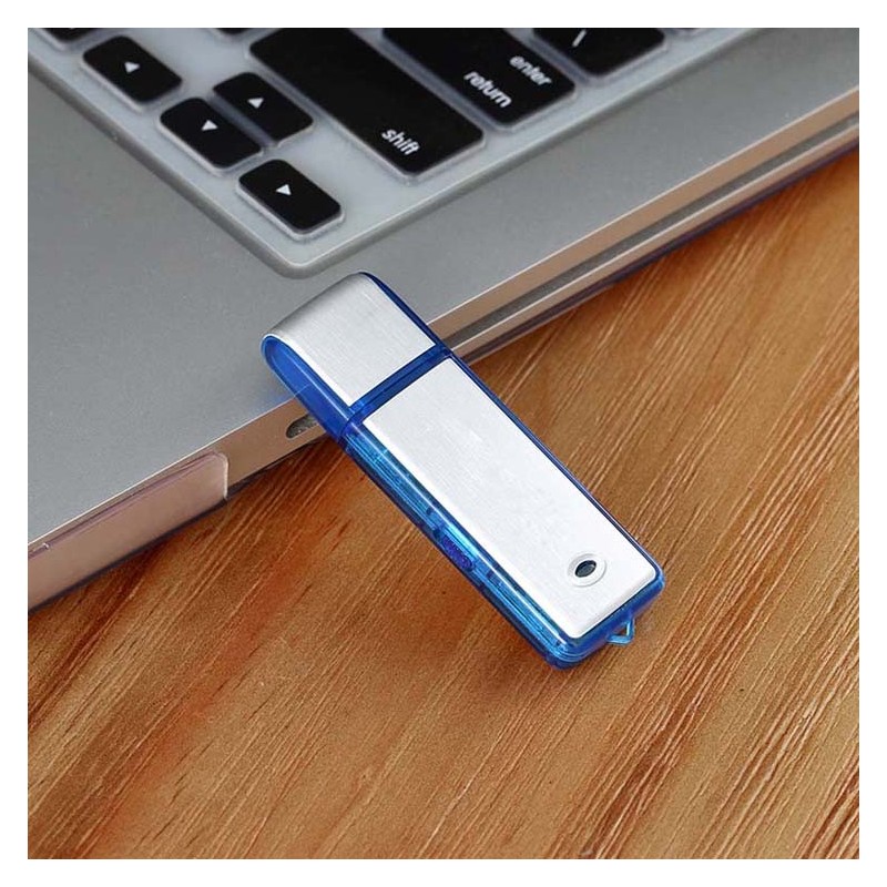 Dictaphone enregistreur audio clé usb 20 heures d'autonomie