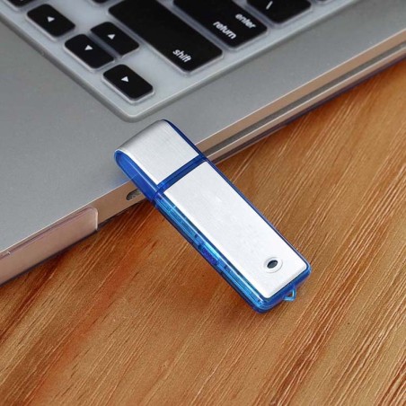 Micro enregistreur clé usb 20 heures d'autonomie