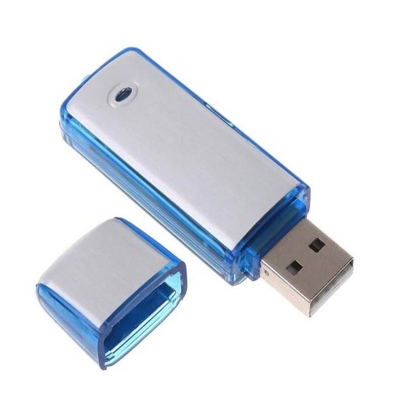 Clé USB dictaphone enregistreur audio 20 heures d'autonomie