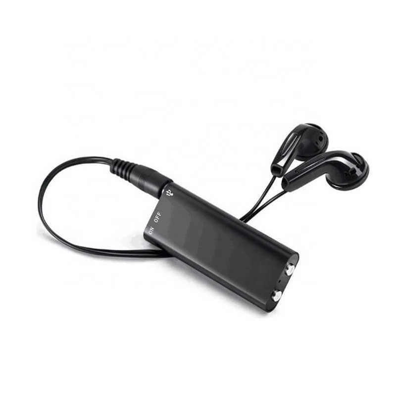 Lecteur MP3 dictaphone enregistreur 10h d'enregistrement